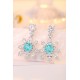 Ruif Jewelry Classic Design S925 Silver 6.6ct Lab Grown Paraiba Sapphire Earrings Gemstone Jewelry Ruif Jewelry Classic Design S925 Silver 6.6ct Lab Grown Paraiba Sapphire Earrings Gemstone Jewelry