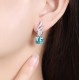 Ruif Jewelry Classic Design S925 Silver 9.13ct Lab Grown Paraiba Sapphire Earrings Gemstone Jewelry Ruif Jewelry Classic Design S925 Silver 9.13ct Lab Grown Paraiba Sapphire Earrings Gemstone Jewelry