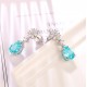 Ruif Jewelry Classic Design S925 Silver 6.704ct Lab Grown Paraiba Sapphire Earrings Gemstone Jewelry Ruif Jewelry Classic Design S925 Silver 6.704ct Lab Grown Paraiba Sapphire Earrings Gemstone Jewelry