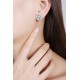 Ruif Jewelry Classic Design S925 Silver 4.2ct Lab Grown Paraiba Sapphire Earrings Gemstone Jewelry Ruif Jewelry Classic Design S925 Silver 4.2ct Lab Grown Paraiba Sapphire Earrings Gemstone Jewelry
