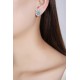Ruif Jewelry Classic Design S925 Silver 4.2ct Lab Grown Paraiba Sapphire Earrings Gemstone Jewelry Ruif Jewelry Classic Design S925 Silver 4.2ct Lab Grown Paraiba Sapphire Earrings Gemstone Jewelry