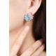 Ruif Jewelry Classic Design S925 Silver 10ct Lab Grown Paraiba Sapphire Earrings Gemstone Jewelry Ruif Jewelry Classic Design S925 Silver 10ct Lab Grown Paraiba Sapphire Earrings Gemstone Jewelry