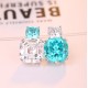 Ruif Jewelry Classic Design S925 Silver 15.55ct Lab Grown Paraiba Sapphire Earrings Gemstone Jewelry