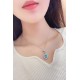 Ruif Jewelry Classic Design S925 Silver 3.07ct Lab Grown Paraiba Sapphire Pendant Necklace Gemstone Jewelry Ruif Jewelry Classic Design S925 Silver 3.07ct Lab Grown Paraiba Sapphire Pendant Necklace Gemstone Jewelry