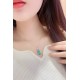 Ruif Jewelry Classic Design S925 Silver 9.528ct Lab Grown Paraiba Sapphire Pendant Necklace Gemstone Jewelry Ruif Jewelry Classic Design S925 Silver 9.528ct Lab Grown Paraiba Sapphire Pendant Necklace Gemstone Jewelry