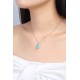 Ruif Jewelry Classic Design S925 Silver 5.03ct Lab Grown Paraiba Sapphire Pendant Necklace Gemstone Jewelry Ruif Jewelry Classic Design S925 Silver 5.03ct Lab Grown Paraiba Sapphire Pendant Necklace Gemstone Jewelry
