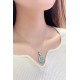 Ruif Jewelry Classic Design S925 Silver 5.79ct Lab Grown Paraiba Sapphire Pendant Necklace Gemstone Jewelry Ruif Jewelry Classic Design S925 Silver 5.79ct Lab Grown Paraiba Sapphire Pendant Necklace Gemstone Jewelry