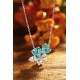 Ruif Jewelry Classic Design S925 Silver 4.43ct Lab Grown Paraiba Sapphire Pendant Necklace Gemstone Jewelry Ruif Jewelry Classic Design S925 Silver 4.43ct Lab Grown Paraiba Sapphire Pendant Necklace Gemstone Jewelry