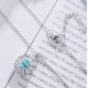 Ruif Jewelry Classic Design S925 Silver 1.338ct Lab Grown Paraiba Sapphire Pendant Necklace Gemstone Jewelry Ruif Jewelry Classic Design S925 Silver 1.338ct Lab Grown Paraiba Sapphire Pendant Necklace Gemstone Jewelry