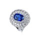 Ruif Jewelry Classic Design S925 Silver 3.79ct Lab Grown Sapphire Ring Wedding Bands ring Ruif Jewelry Classic Design S925 Silver 3.79ct Lab Grown Sapphire Ring Wedding Bands ring