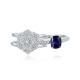 Ruif Jewelry Classic Design S925 Silver 13.34ct Lab Grown Sapphire Ring Wedding Bands ring Ruif Jewelry Classic Design S925 Silver 13.34ct Lab Grown Sapphire Ring Wedding Bands ring