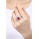 Ruif Jewelry Classic Design S925 Silver 5.19ct Lab Grown Ruby Ring Wedding Bands Ruif Jewelry Classic Design S925 Silver 5.19ct Lab Grown Ruby Ring Wedding Bands