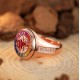 Ruif Jewelry Classic Design S925 Silver Rainbow Color 0.32ct Lab Grown Sapphire Ring Rainbow Color Wedding Bands ring Ruif Jewelry Classic Design S925 Silver Rainbow Color 0.32ct Lab Grown Sapphire Ring Rainbow Color Wedding Bands ring