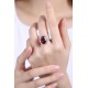 Ruif Jewelry Classic Design S925 Silver 8.18ct Lab Grown Ruby Ring Wedding Bands Ruif Jewelry Classic Design S925 Silver 8.18ct Lab Grown Ruby Ring Wedding Bands