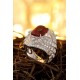 Ruif Jewelry Classic Design S925 Silver 8.965ct Lab Grown Ruby Ring Wedding Bands Ruif Jewelry Classic Design S925 Silver 8.965ct Lab Grown Ruby Ring Wedding Bands