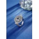 Ruif Jewelry Classic Design S925 Silver 0.525ct Lab Grown Sapphire Ring Wedding Bands ring Ruif Jewelry Classic Design S925 Silver 0.525ct Lab Grown Sapphire Ring Wedding Bands ring
