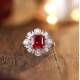 Ruif Jewelry Classic Design S925 Silver 3.65ct Lab Grown Ruby Ring Wedding Bands Ruif Jewelry Classic Design S925 Silver 3.65ct Lab Grown Ruby Ring Wedding Bands