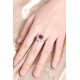 Ruif Jewelry Classic Design S925 Silver 3.65ct Lab Grown Ruby Ring Wedding Bands Ruif Jewelry Classic Design S925 Silver 3.65ct Lab Grown Ruby Ring Wedding Bands