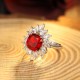 Ruif Jewelry Classic Design S925 Silver 2.58ct Lab Grown Ruby And Royal Blue Sapphire Ring Wedding Bands Ruif Jewelry Classic Design S925 Silver 2.58ct Lab Grown Ruby And Royal Blue Sapphire Ring Wedding Bands