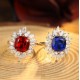 Ruif Jewelry Classic Design S925 Silver 4.2ct Lab Grown Ruby Ring Wedding Bands Ruif Jewelry Classic Design S925 Silver 4.2ct Lab Grown Ruby Ring Wedding Bands
