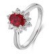 Ruif Jewelry Classic Design S925 Silver 1.14ct Lab Grown Ruby Ring Wedding Bands Ruif Jewelry Classic Design S925 Silver 1.14ct Lab Grown Ruby Ring Wedding Bands