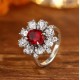 Ruif Jewelry Classic Design S925 Silver 2.66ct Lab Grown Ruby Ring Wedding Bands Ruif Jewelry Classic Design S925 Silver 2.66ct Lab Grown Ruby Ring Wedding Bands