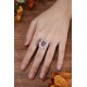 Ruif Jewelry Classic Design S925 Silver 3.63ct Lab Grown Ruby Ring Wedding Bands Ruif Jewelry Classic Design S925 Silver 3.63ct Lab Grown Ruby Ring Wedding Bands