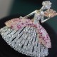 Ruif Jewelry 53x69mm Dancing Girl Brooch S925 Silver Cubic Zircona Brooch Fashion Jewelry Ruif Jewelry 53x69mm Dancing Girl Brooch S925 Silver Cubic Zircona Brooch Fashion Jewelry