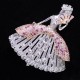 Ruif Jewelry 53x69mm Dancing Girl Brooch S925 Silver Cubic Zircona Brooch Fashion Jewelry Ruif Jewelry 53x69mm Dancing Girl Brooch S925 Silver Cubic Zircona Brooch Fashion Jewelry