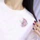 Ruif Jewelry 52x55mm Goldfish Brooch S925 Silver 5A Cubic Zircona Brooch Fashion Jewelry Ruif Jewelry 52x55mm Goldfish Brooch S925 Silver 5A Cubic Zircona Brooch Fashion Jewelry