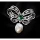 Ruif Jewelry Baroque Pearl Bow Brooch S925 Silver Brooch Women Jewelry Cubic Zircona Gemstone Fashion Jewelry Ruif Jewelry Baroque Pearl Bow Brooch S925 Silver Brooch Women Jewelry Cubic Zircona Gemstone Fashion Jewelry