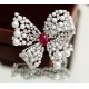 Ruif Jewelry Pearl Bow Brooch S925 Silver Brooch Women Jewelry Cubic Zircona Gemstone Fashion Jewelry Ruif Jewelry Pearl Bow Brooch S925 Silver Brooch Women Jewelry Cubic Zircona Gemstone Fashion Jewelry