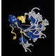 Ruif Jewelry Gold Fish Brooch S925 Silver Cubic Zircona Brooch Fashion Jewelry Ruif Jewelry Gold Fish Brooch S925 Silver Cubic Zircona Brooch Fashion Jewelry