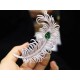 Ruif Jewelry Green Feather Brooch S925 Silver Brooch Women Jewelry 5A Cubic Zircona Gemstone Fashion Jewelry Ruif Jewelry Green Feather Brooch S925 Silver Brooch Women Jewelry 5A Cubic Zircona Gemstone Fashion Jewelry