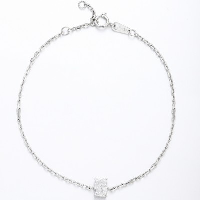 Ruif Jewelry Customized PT950 Platinum 0.54ct Lab Grown Diamond Eternity Bracelet Engagement  for Women Fine Jewelry