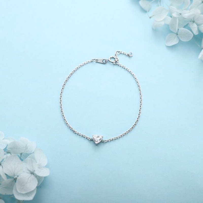 Ruif Jewelry Customized PT950 Platinum 0.54ct Lab Grown Diamond Eternity Bracelet Engagement for Women Fine Jewelry Ruif Jewelry Customized PT950 Platinum 0.54ct Lab Grown Diamond Eternity Bracelet Engagement for Women Fine Jewelry
