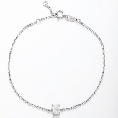 Ruif Jewelry Customized PT950 Platinum 0.52ct Lab Grown Diamond Eternity Bracelet Engagement  for Women Fine Jewelry