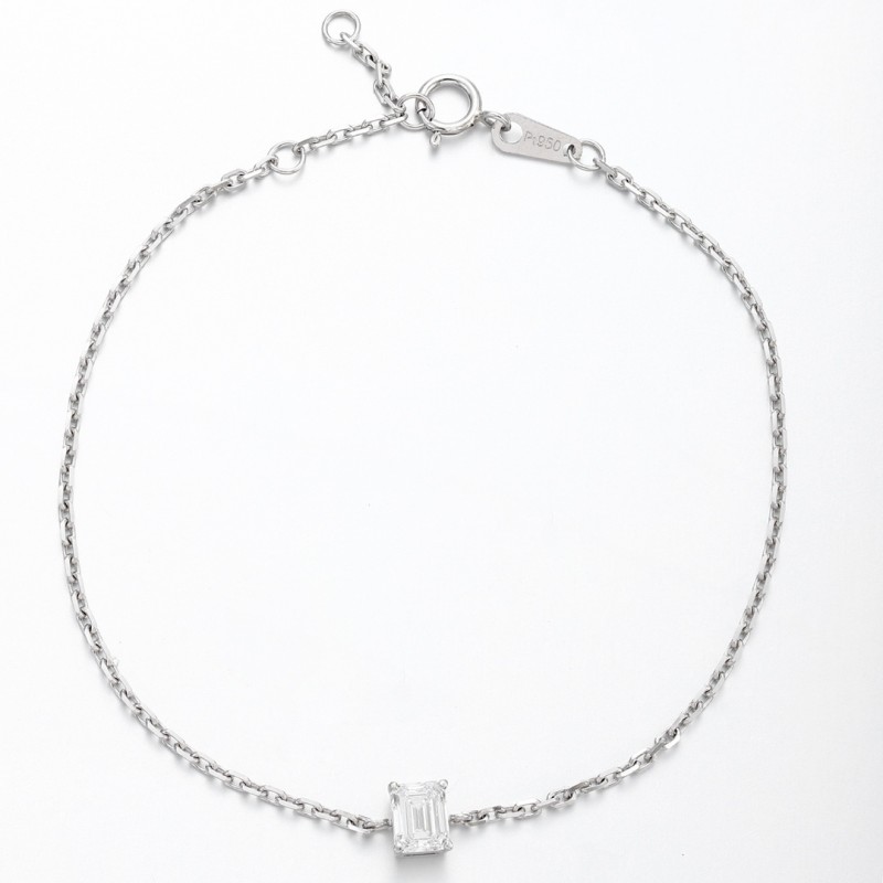 Ruif Jewelry Customized PT950 Platinum 0.52ct Lab Grown Diamond Eternity Bracelet Engagement for Women Fine Jewelry Ruif Jewelry Customized PT950 Platinum 0.52ct Lab Grown Diamond Eternity Bracelet Engagement for Women Fine Jewelry