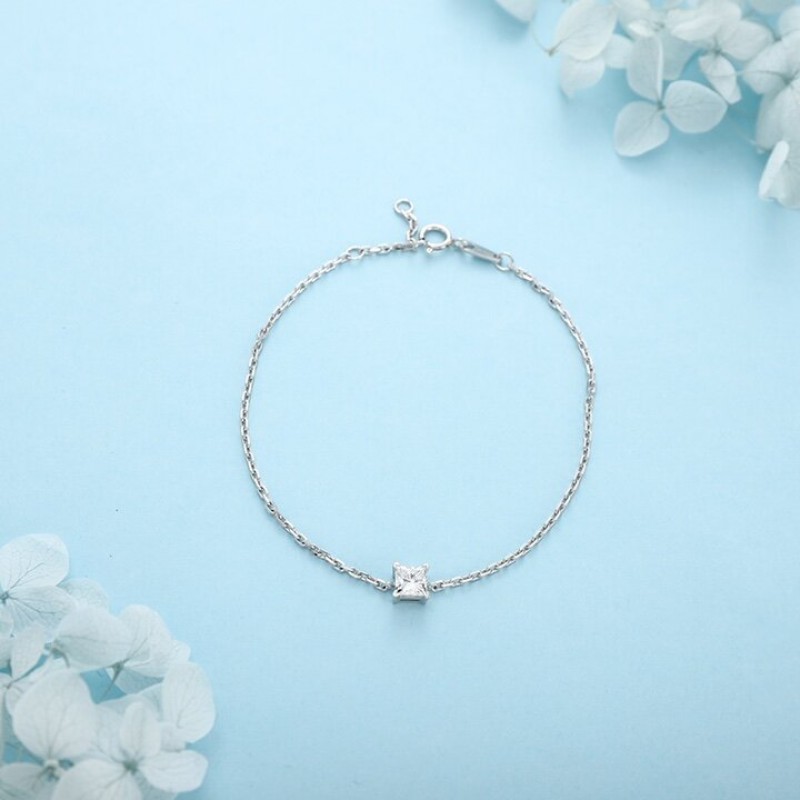 Ruif Jewelry Customized PT950 Platinum 0.51ct Lab Grown Diamond Eternity Bracelet Engagement for Women Fine Jewelry Ruif Jewelry Customized PT950 Platinum 0.51ct Lab Grown Diamond Eternity Bracelet Engagement for Women Fine Jewelry