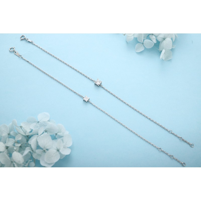 Ruif Jewelry Customized PT950 Platinum 0.51ct Lab Grown Diamond Eternity Bracelet Engagement for Women Fine Jewelry Ruif Jewelry Customized PT950 Platinum 0.51ct Lab Grown Diamond Eternity Bracelet Engagement for Women Fine Jewelry