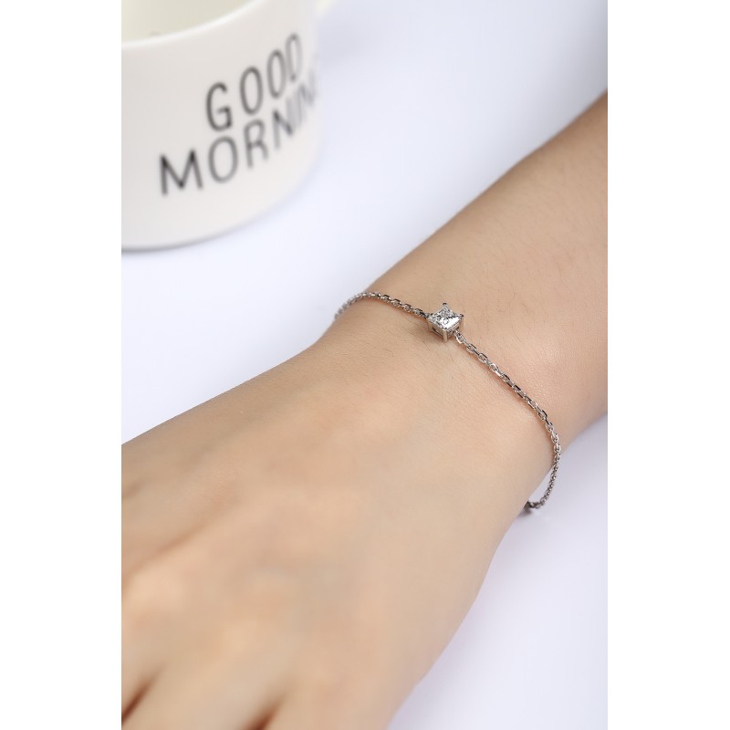 Ruif Jewelry Customized PT950 Platinum 0.51ct Lab Grown Diamond Eternity Bracelet Engagement for Women Fine Jewelry Ruif Jewelry Customized PT950 Platinum 0.51ct Lab Grown Diamond Eternity Bracelet Engagement for Women Fine Jewelry