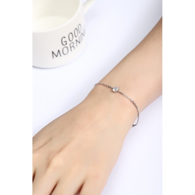 Ruif Jewelry Customized PT950 Platinum 0.5ct Lab Grown Diamond Eternity Bracelet Engagement for Women Fine Jewelry Ruif Jewelry Customized PT950 Platinum 0.5ct Lab Grown Diamond Eternity Bracelet Engagement for Women Fine Jewelry