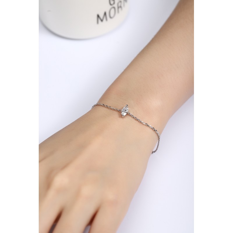 Ruif Jewelry Customized PT950 Platinum 0.55ct Lab Grown Diamond Eternity Bracelet Engagement for Women Fine Jewelry Ruif Jewelry Customized PT950 Platinum 0.55ct Lab Grown Diamond Eternity Bracelet Engagement for Women Fine Jewelry
