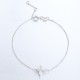 Ruif Jewelry Customized PT950 Platinum 0.25ct Lab Grown Diamond Eternity Bracelet Engagement  for Women Fine Jewelry.