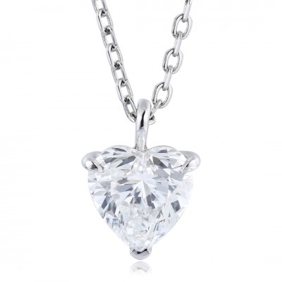 Ruif Jewelry PT950 platinum 0.33ct Lab Grown Diamond Pendant(not include the chain) Jewelry for Party Gift