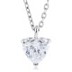 Ruif Jewelry PT950 platinum 0.33ct Lab Grown Diamond Pendant(not include the chain) Jewelry for Party Gift