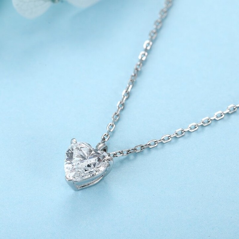 Ruif Jewelry PT950 platinum 0.33ct Lab Grown Diamond Pendant(not include the chain) Jewelry for Party Gift