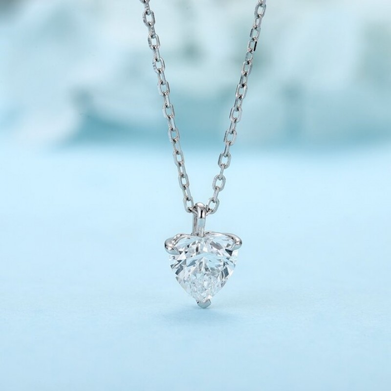 Ruif Jewelry PT950 platinum 0.33ct Lab Grown Diamond Pendant(not include the chain) Jewelry for Party Gift