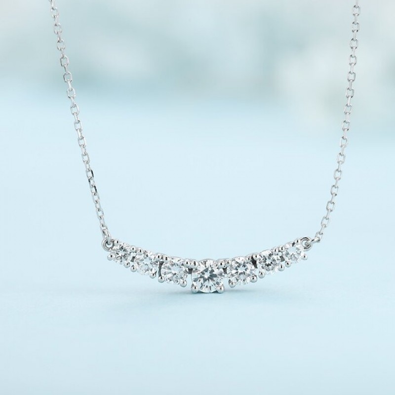 Ruif Jewelry PT950 platinum 0.54ct Lab Grown Diamond Pendant(not include the chain) Jewelry for Party Gift