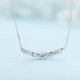 Ruif Jewelry PT950 platinum 0.54ct Lab Grown Diamond Pendant(not include the chain) Jewelry for Party Gift